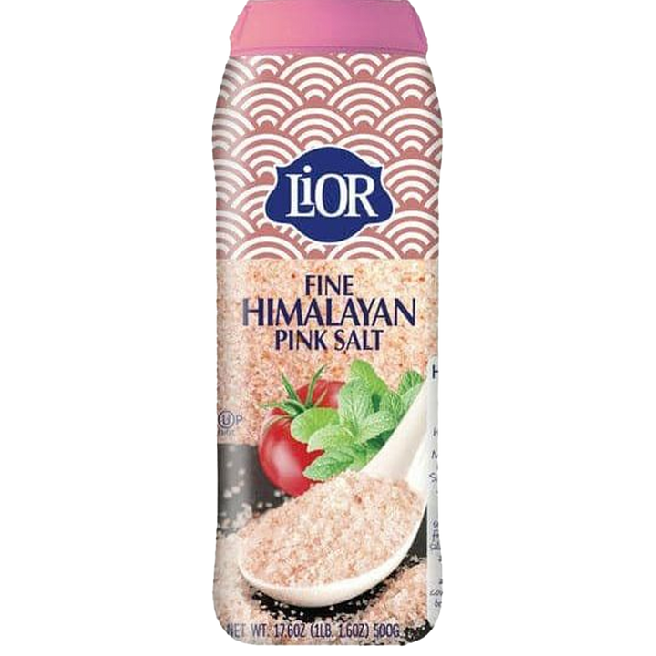 Fine Himalayan Pink Salt | Shaker | 17.6 oz | LiOR