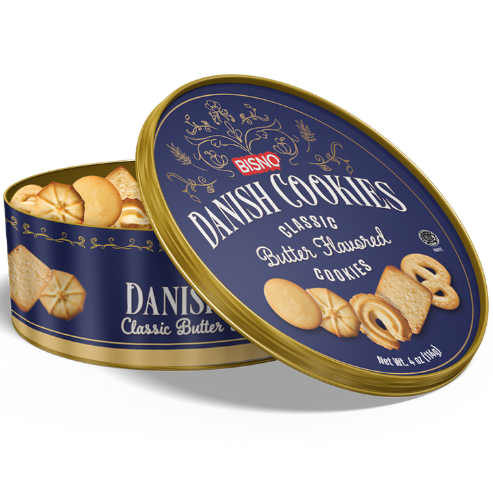 Danimarka Kurabiyeleri | Mini Kutu | 4 oz | Bisno