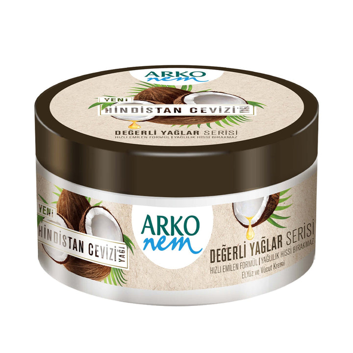 Arko Nem Hindistan Cevizi Kremi 250Ml
