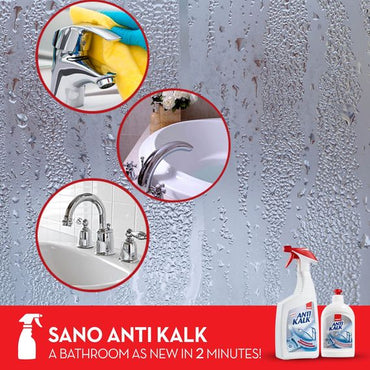Kireç Önleyici Temizleyici | Sprey | 24,7 oz | Sano