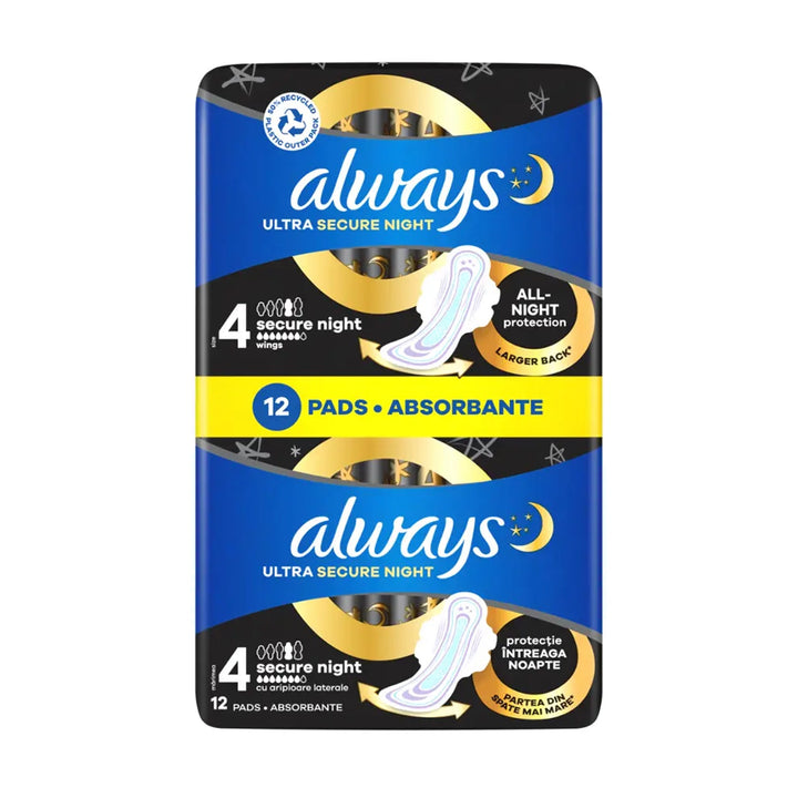 Always Ultra Secure Night Pad