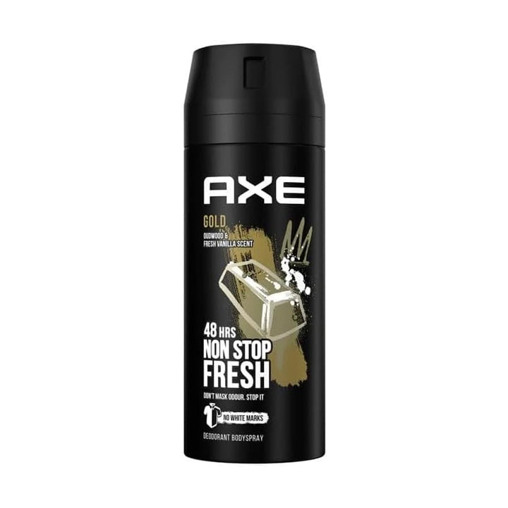 Axe Deodorant Gold Oudwood ve Koyu Vanilya 150Ml