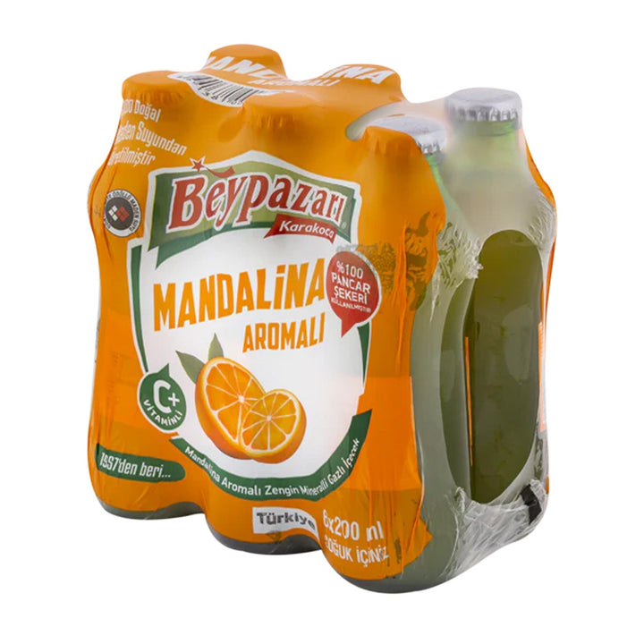 Beypazarı Mandalina C+ Maden Suyu 6*200