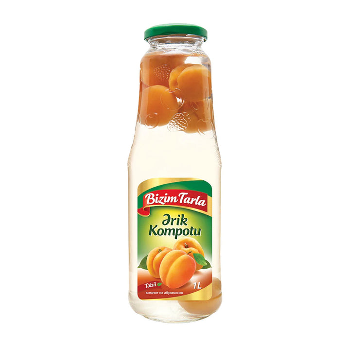 Bizimtarla Kayısı Kompostosu 1Lt