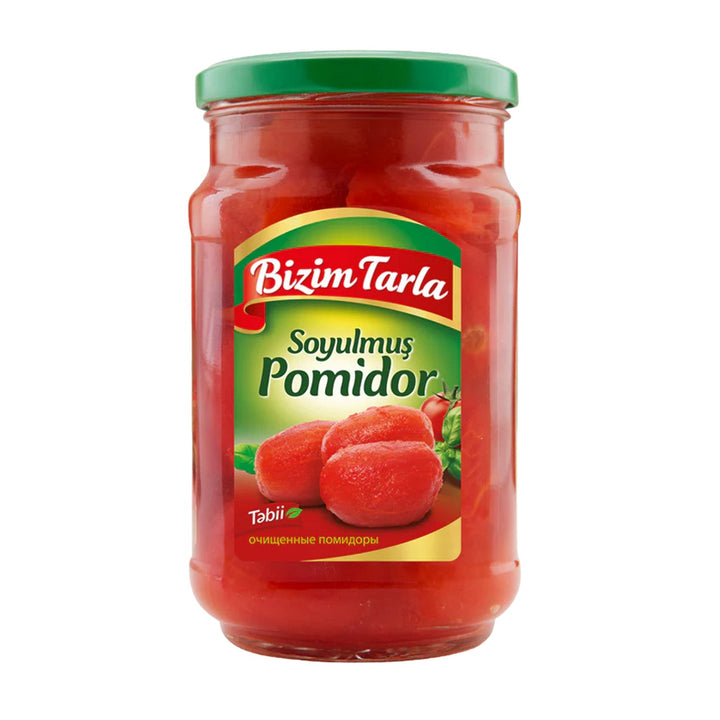 Bizimtarla Domates Soyulmuş 640G