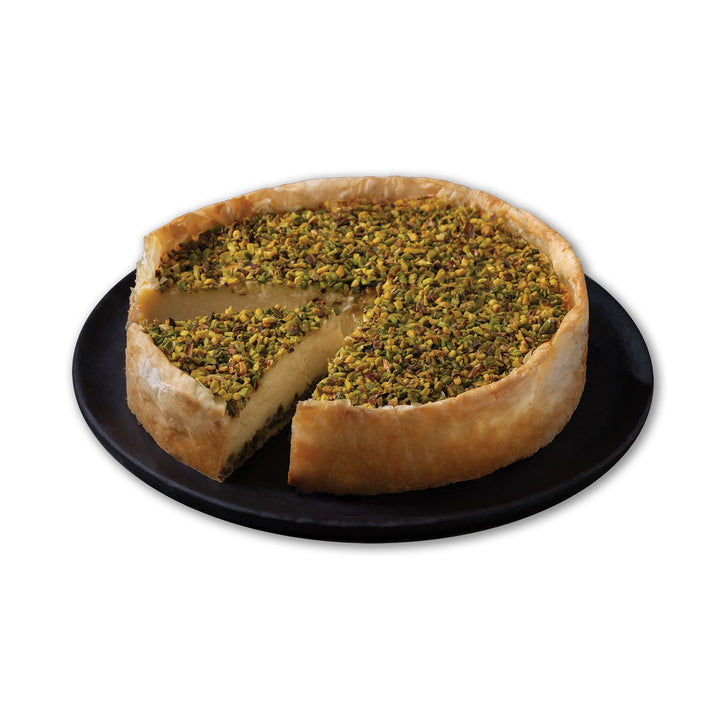 Moda Cheesecake, Baklava, Önceden Dilimlenmiş (9"), 12 adet x 110 g = 2,9 lbs (1320 g)