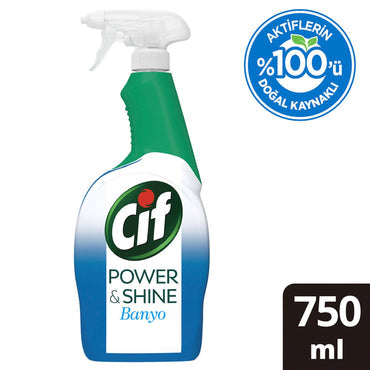 Cif Banyo Sıvı Sprey 750Ml