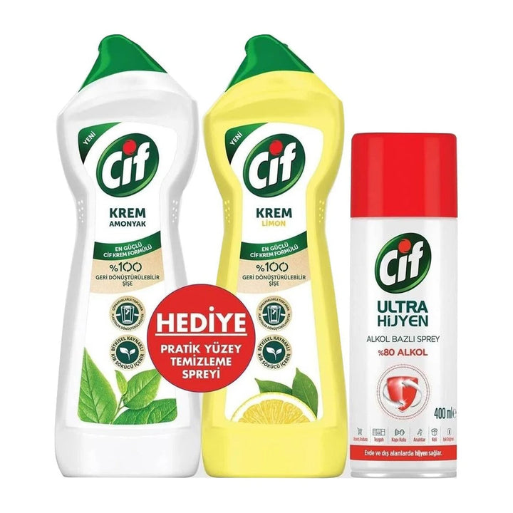 Cif Temizlik Seti 3P