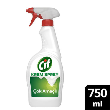 Cif Amonyaklı Krem Sprey 750 Ml