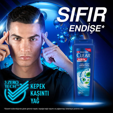 Clear Şampuan Cool Men 350Ml