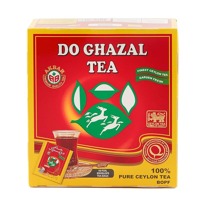 Do Ghazal Organik Siyah Çay 50 Çay Poşeti