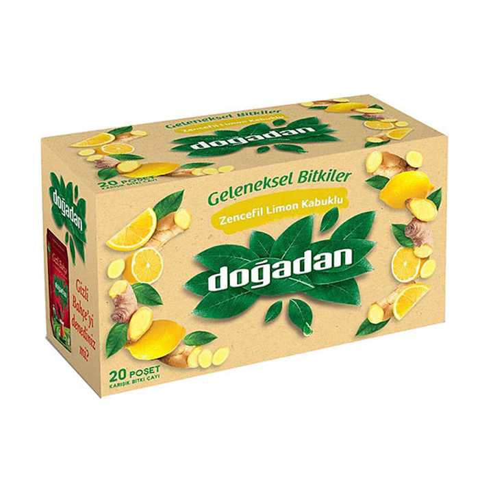 Dogadan Limonlu Zencefil Çayı 20 Tb