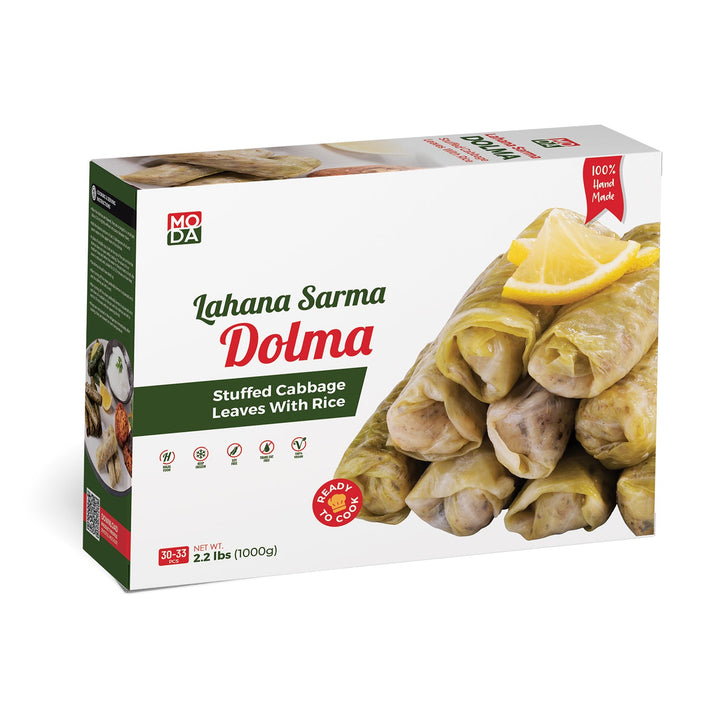 Moda Lahana Yaprakları ve Pirinç, Pişmemiş, 35.2oz (1000g)