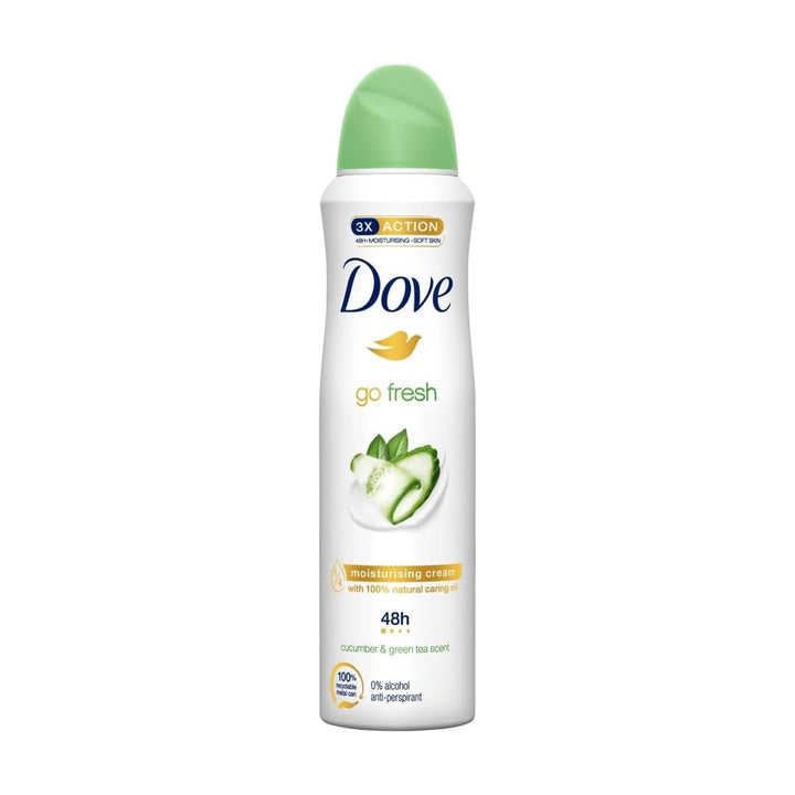 Dove Body Spray Cucumber Scent 150