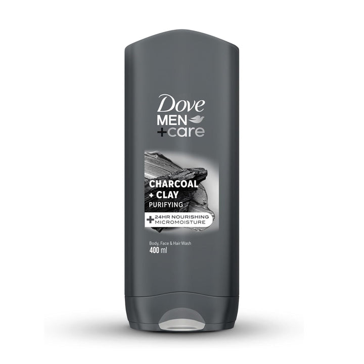 Dove Men Body Wash Charcoal&Clay 400