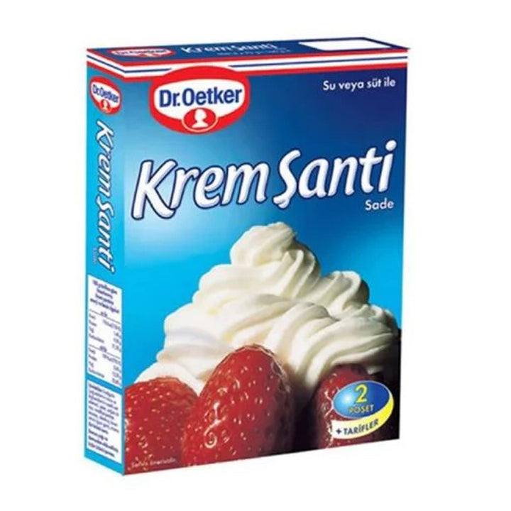 Dr.Oetker Çırpılmış Krema Sade 150G