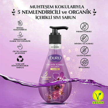 Duru Orkide Sıvı Sabun 500Ml