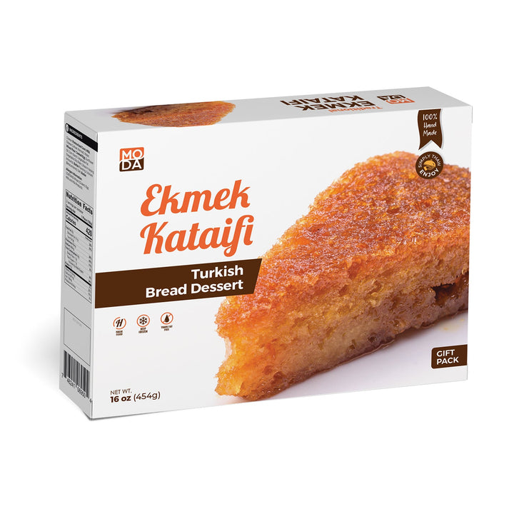 Moda Ekmek Kataifi, Şuruplu Türk Ekmek Tatlısı, Hediye Paketi, 12oz (340g)