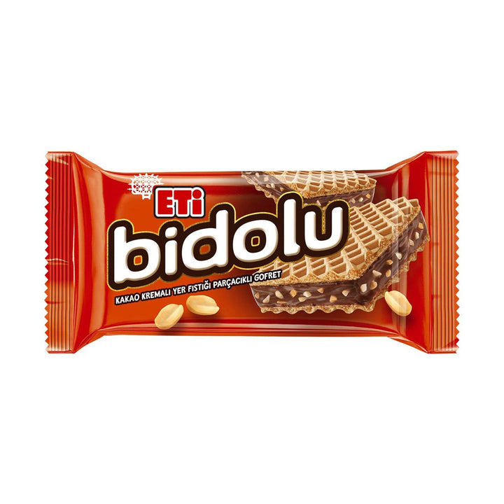 Eti Bidolu Wafer Cocoa &amp; Peanut 36 G