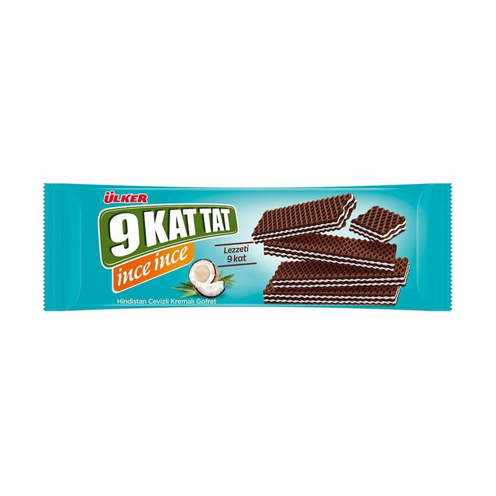 Ülker 9 Kat Hindistan Cevizi İnce Gofret 114G