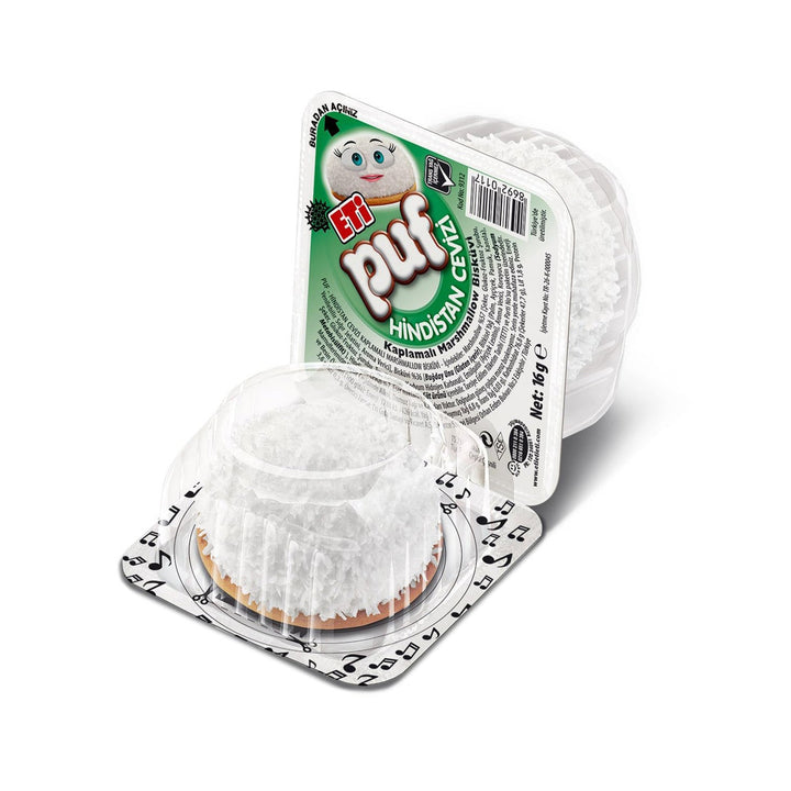 Eti Puf Bisküvi Hindistan Cevizi 16G