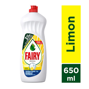 Fairy Deterjan Limon 650Ml