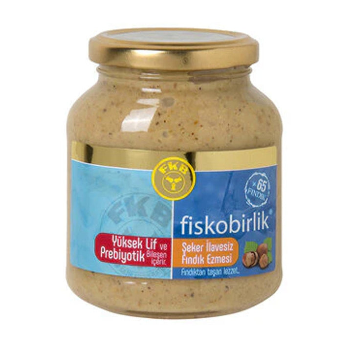 Fiskobirlik Şekersiz Fındık Ezmesi 300