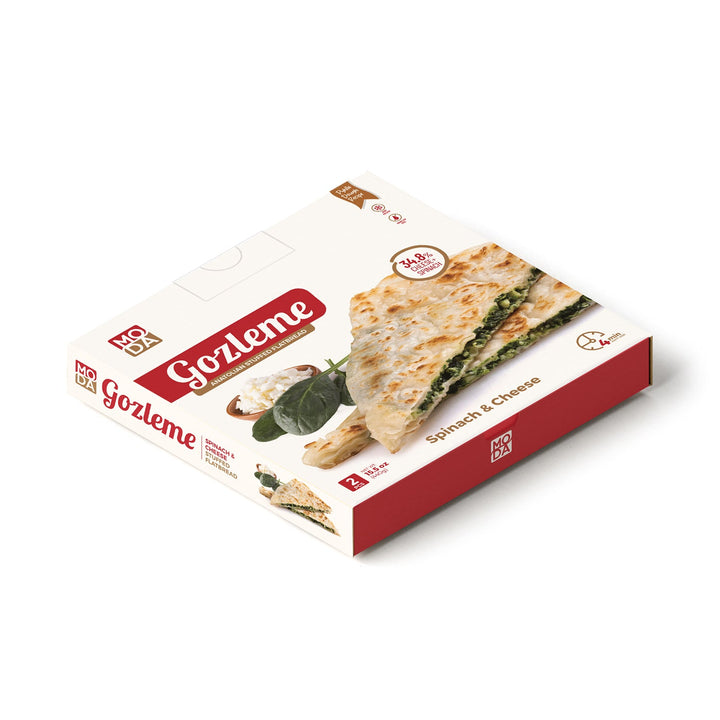 Moda Gözleme Ispanak ve Peynir, 2 adet, 15,5oz (440g)