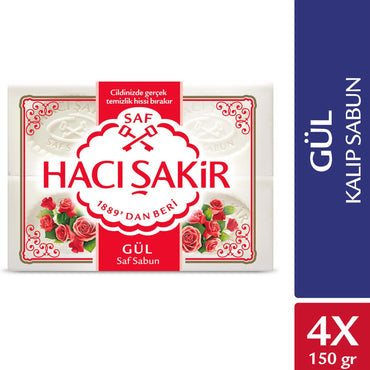 Hacısakir Sabun Gül 4*150G