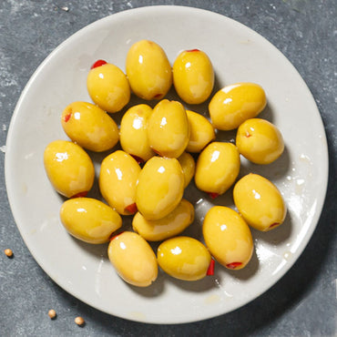 İkram Yeşil Zeytin Kırmızı Biber 700G