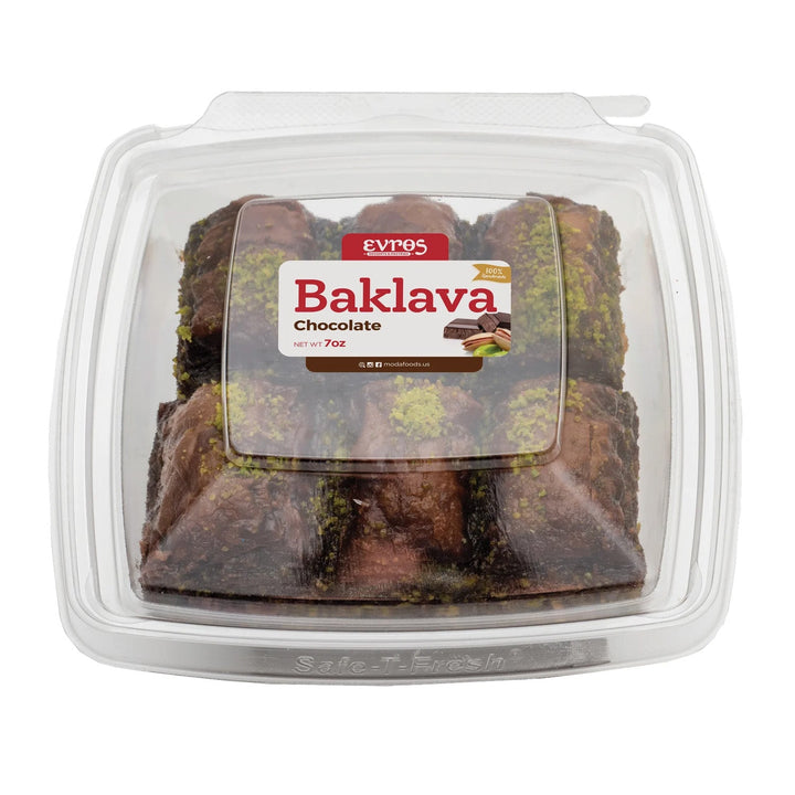 Evros Baklava Chocolate 7Oz