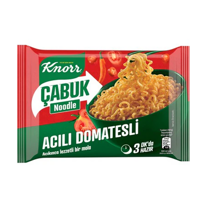 Knorr Erişte Acılı Domates 67G