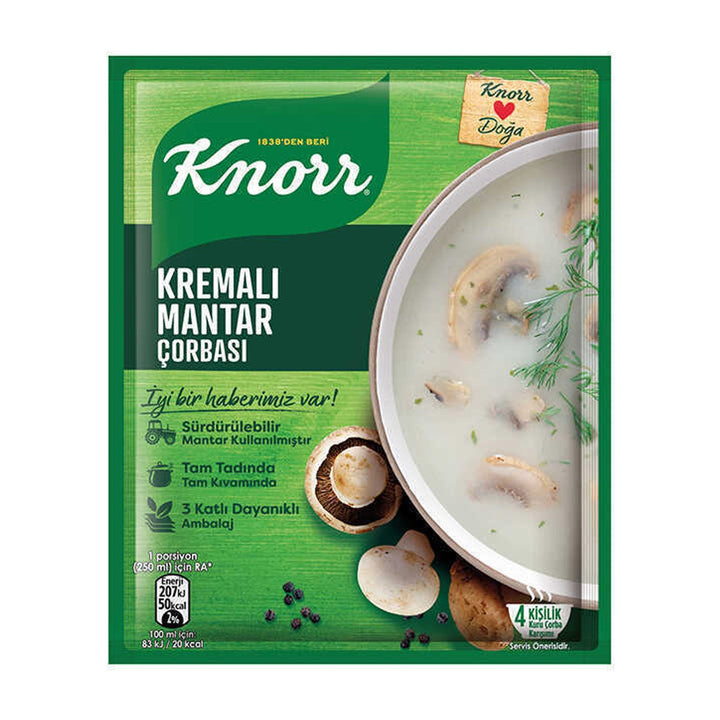 Knorr Çorba Kremalı Mantar 63G
