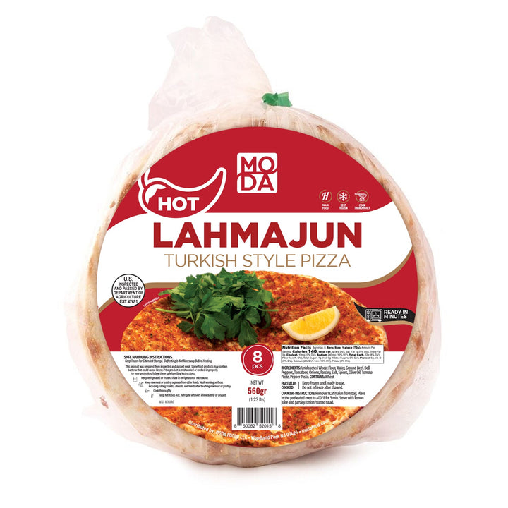 Moda Lahmacun Acılı 8 Parça 560 G