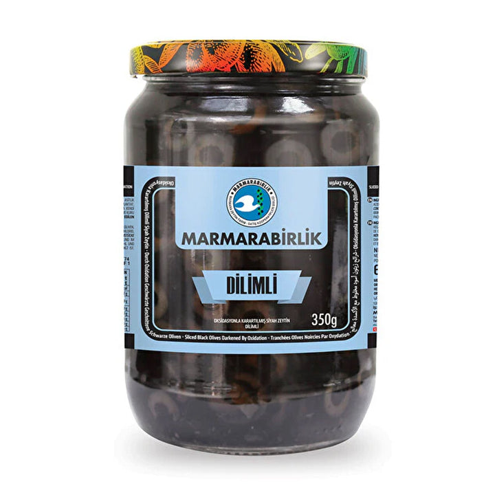 Marmarabirlik Siyah Dilimli Zeytin 350