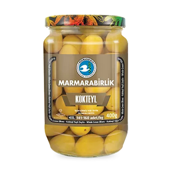 Marmarabirlik Kokteyl Yeşil Zeytin 400G