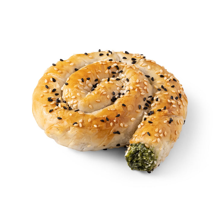 Moda Annemin Börek, Ispanaklı ve Peynirli Mini Spiral Pasta, 5.3oz (150g), 60 Adet