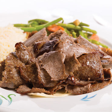Moda Döner, Dana Eti, Pişmiş, Dilimlenmiş, Perakende, 8oz (226g)