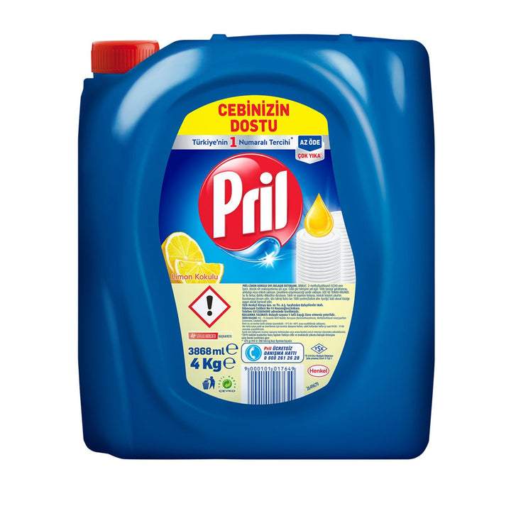 Pril Bulaşık Deterjanı Limon 4 Kg