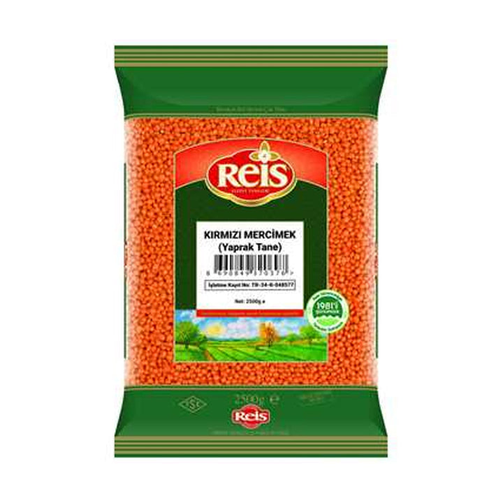 Reis Kırmızı Mercimek 2,5 Kg
