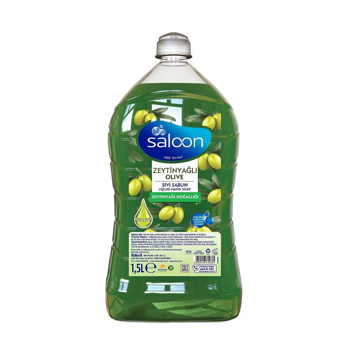 Saloon Sıvı Sabun Zeytinyağı 1.5Lt