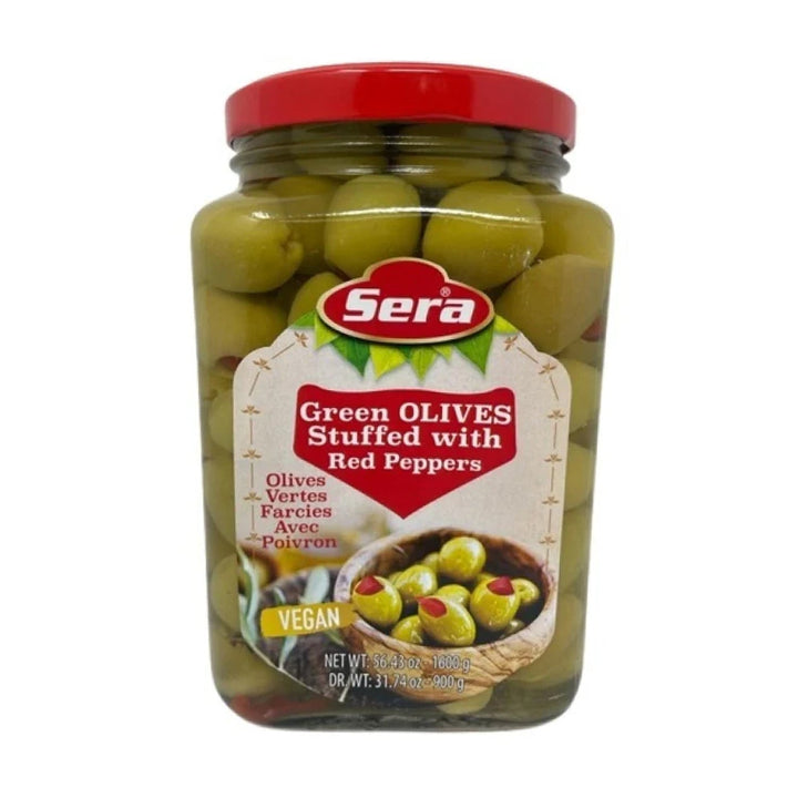Sera Yeşil Zeytin Dolgulu 1600Ml