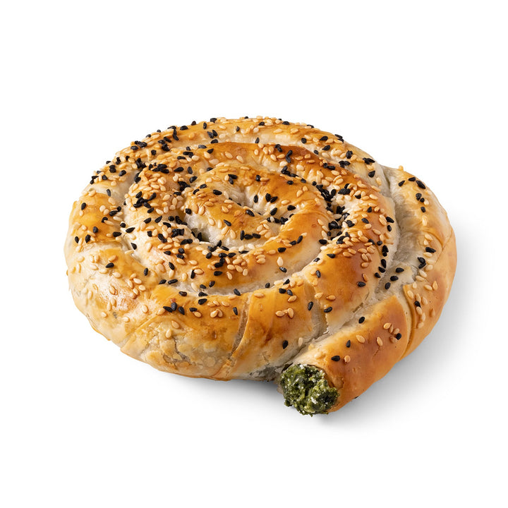 Moda Annemin Börek, Ispanaklı ve Peynirli Klasik Spiral Börek, 7.8oz (220g), 40 Adet