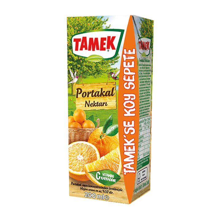 Tamek Orange Juice 200Ml Tetra