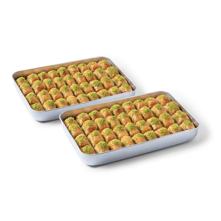 Moda Çift Fıstıklı Baklava, 72 Adet, 6 lbs (2700g)
