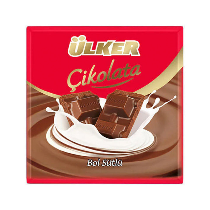 Ülker Çikolatalı Sütlü Çikolata Kare 60G