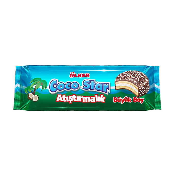 Ulker Cocostar Chocolate Rounds 154G / 7 Pcs