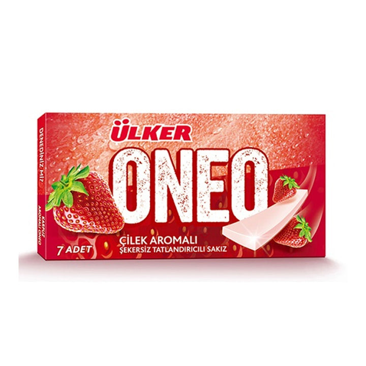 Ülker Oneo Slim Çilekli Sakız 14G