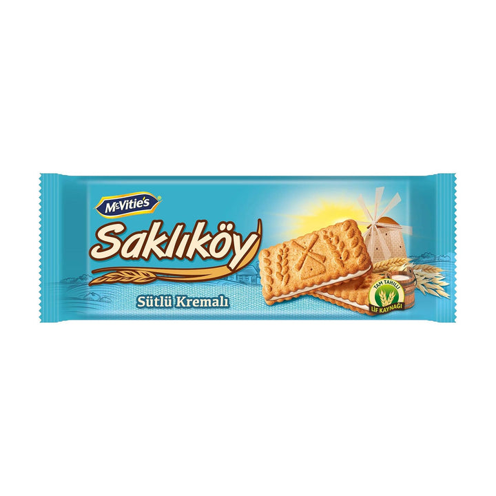 Ülker Saklıkoy Süt Kremalı Bisküvi 100G