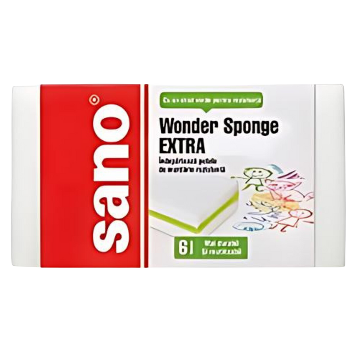 Magic Wonder Sponge Extra | 6 PCS | sano